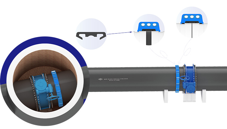 柔性管接头与阀门、管道连接—替代伸缩节
