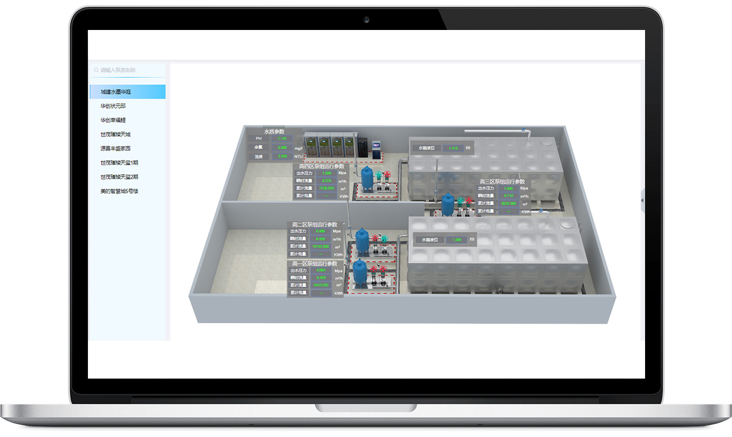 二次供水管理系统